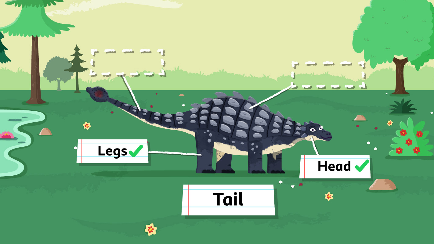 Dinosaur game KS1 - Primary school science - Learn about Cretaceous and  Jurassic period - Dinosaur Discovery - BBC Bitesize